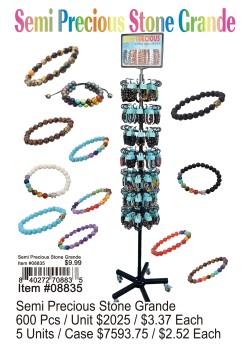 Semi Precious Stone Grande